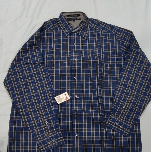 NWT VintageTommy Hilfiger button down shirt 1999 - Picture 2 of 3